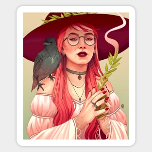 Herb Witch Sticker